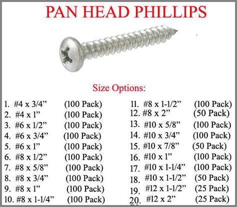 1 4 in sheet metal screw|standard sheet metal screw sizes.